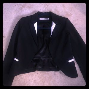 Black and White Blazer.